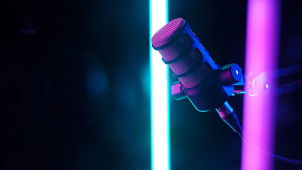 modern recording studio